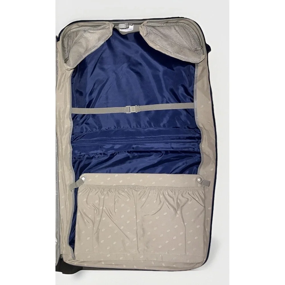 American Tourister Superset Garment Bag VTG - Navy Blue, Bi-Fold Extra Large‎